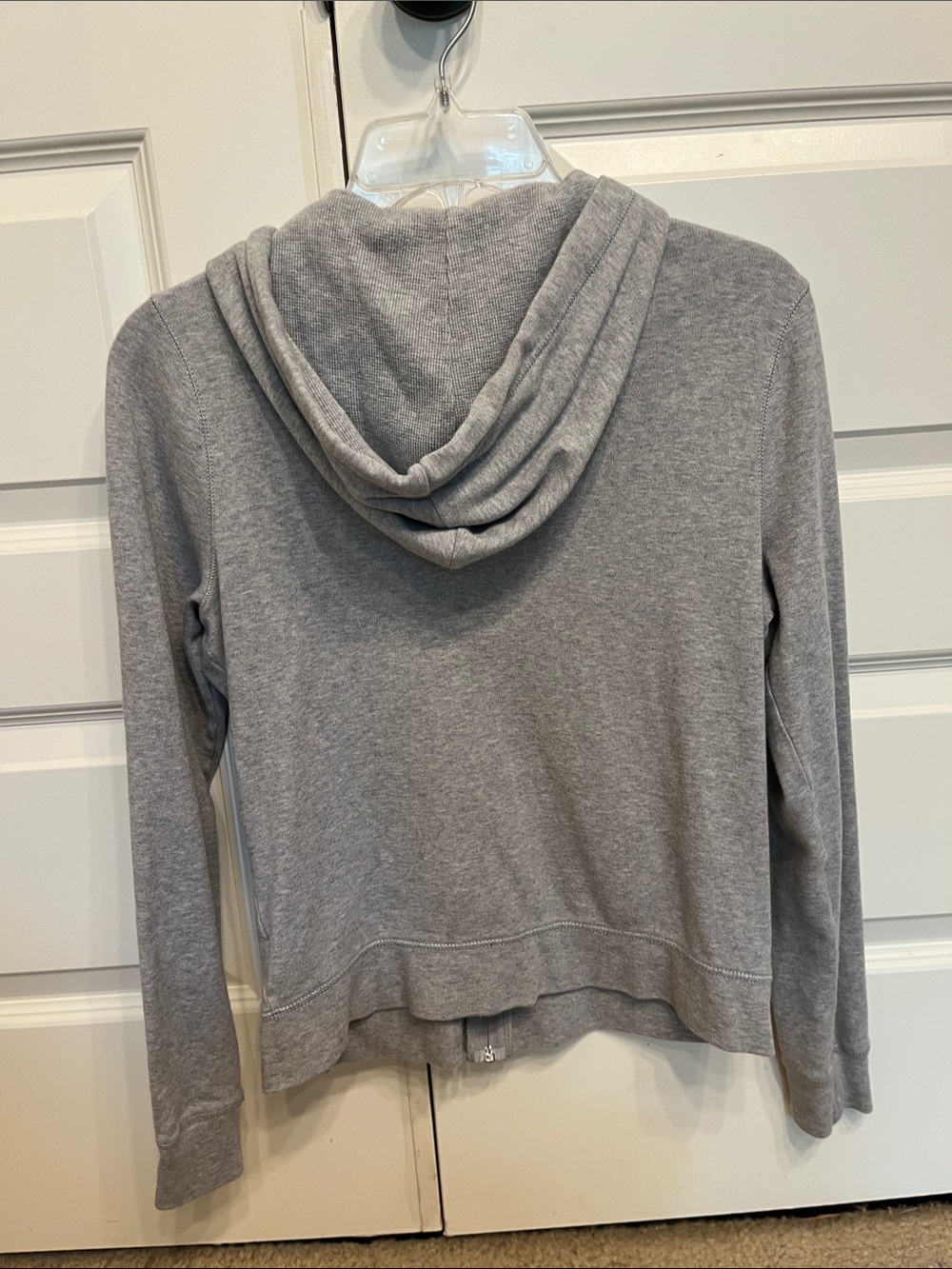 Ralph Lauren Heather Gray Full-Zip Hoodie - Picture 3 of 5